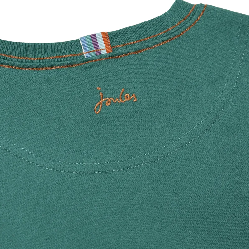 Joules Gruffalo Finlay Screenprint T Shirt - Herb Green-3