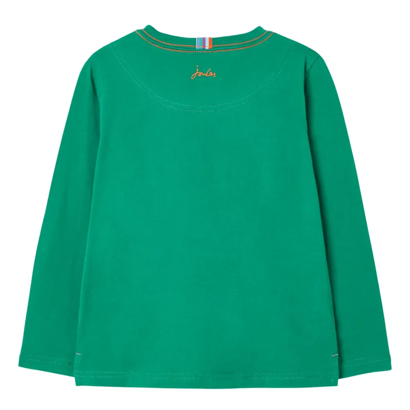Joules Gruffalo Finlay Screenprint T Shirt - Herb Green-1