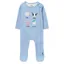 Joules Zippy Artwork Babygrow - Farm Blue
