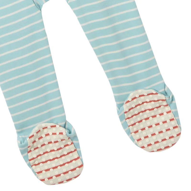 Joules Zippy Artwork Babygrow - Stegosaurus Stripe-2