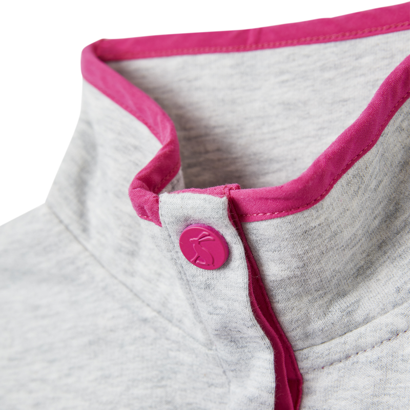 Joules Fairdale Sweatshirt - Pink Colour Block-2