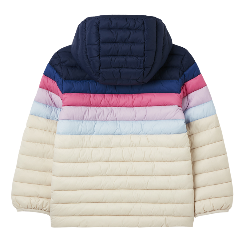 Joules Kinnaird Showerproof Packable Jacket - Multi Stripe-1