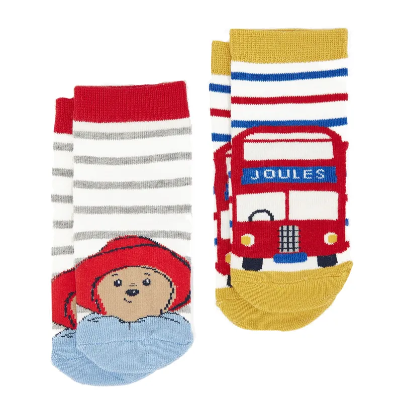 Joules Neat Feet Paddington 2 Pack Of Socks - Paddington