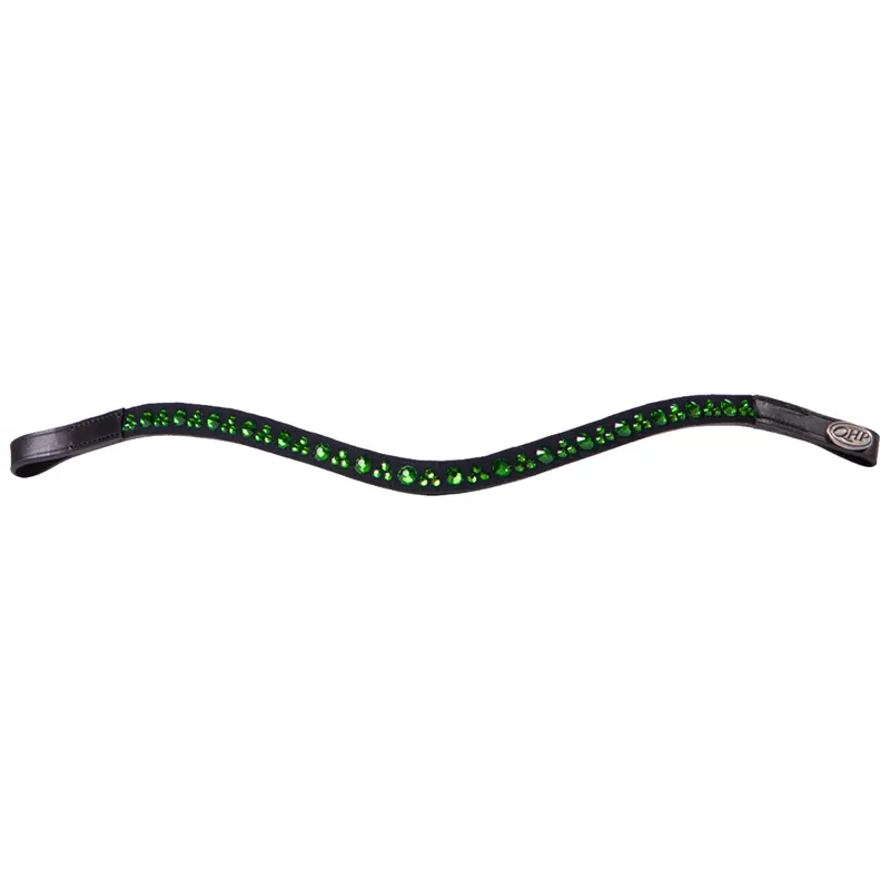 QHP Astana Browband - Dark Green