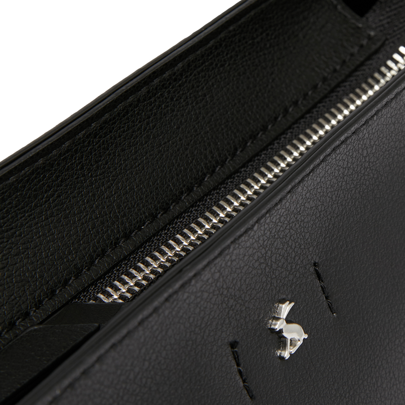 Joules Henley Pu Cross Body Bag - Black-3