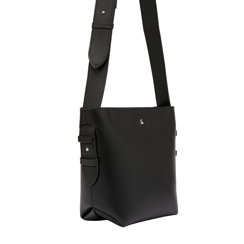 Joules Henley Pu Cross Body Bag - Black-2