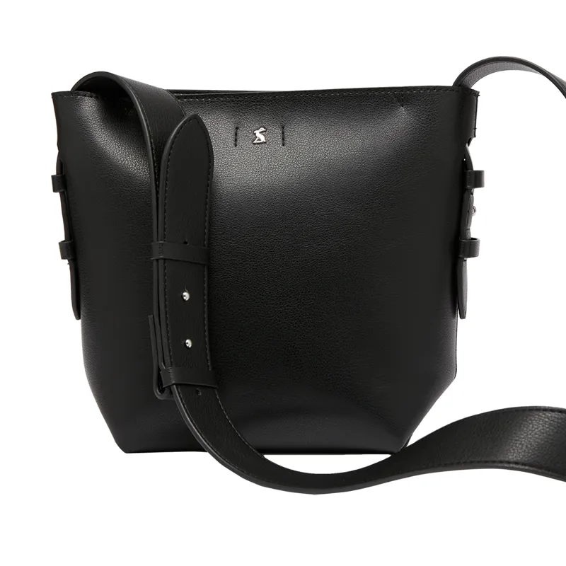 Joules Henley Pu Cross Body Bag - Black