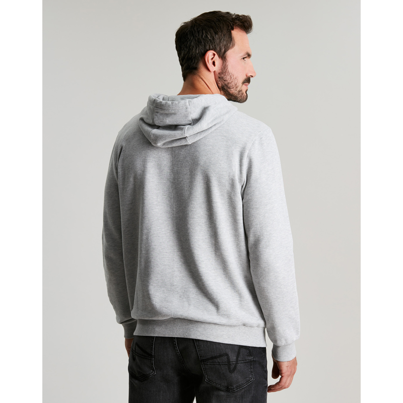 Joules Parkside Coastal Hooded Sweatshirt - Grey Marl-2