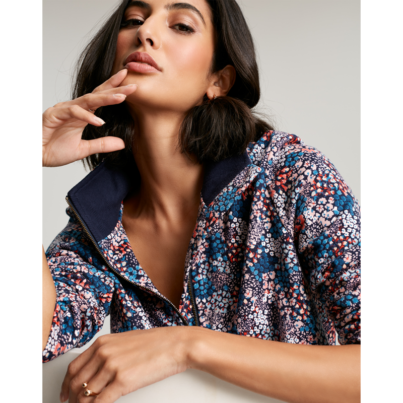 Joules Pip Print Sweatshirt - Navy Ditsy-3