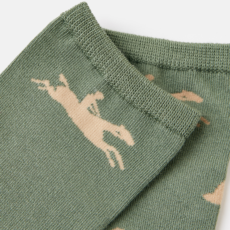 Joules Excellent Everyday Socks - Equestrian Green-2