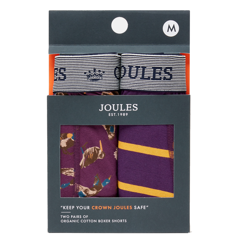 Joules Crown Joules Two Pack Of Boxers - Game For It-1