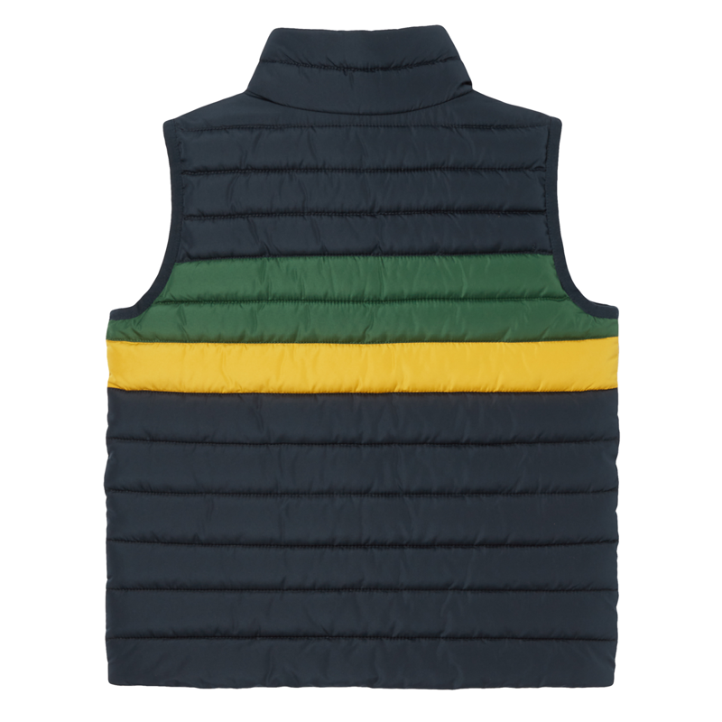 Joules Crofton Boy's Showerproof Padded Gilet - Marine Navy-1