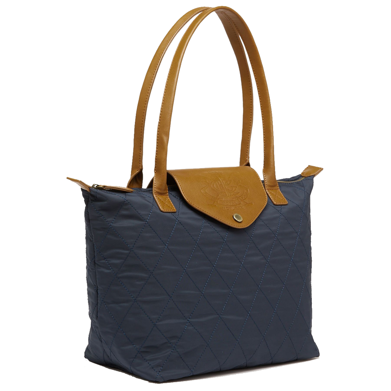 Joules Edie Quilted Travel Bag - Navy-2