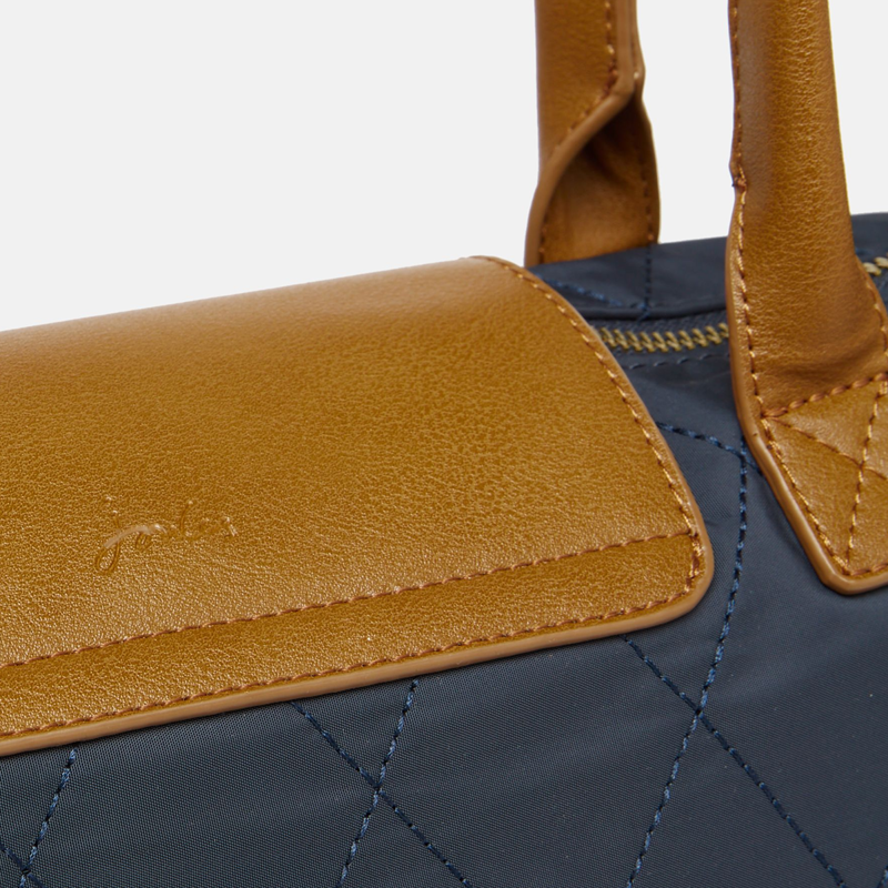 Joules Edie Quilted Travel Bag - Navy-4