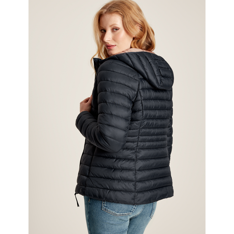 Joules Women's Bramley Packable Padded Jacket - Dark Navy-2