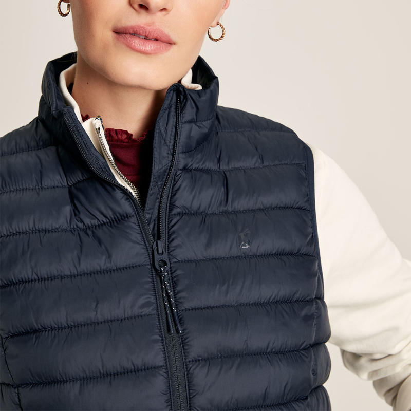 Joules Women's Bramley Packable Gilet - Dark Navy-4