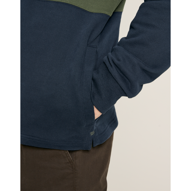 Joules Milton Men's Quarter Zip Sweater - French Navy-3