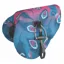 Shires Arma Waterproof Ride On Saddle Cover - Pink Peacock