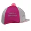 Hy Equestrian Ponies and Princesses Hat Cover - Hot Pink/Pink/Silver