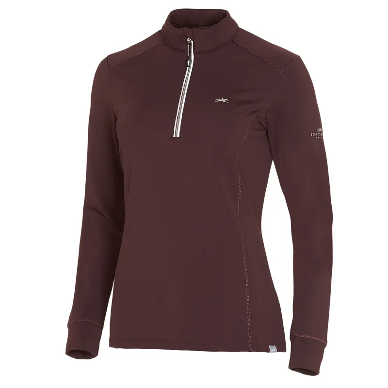 Schockemohle Winter Page Style Base Layer - Wine