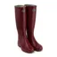 Le Chameau Women's Iris Jersey Lined Wellington Boots - Rouge