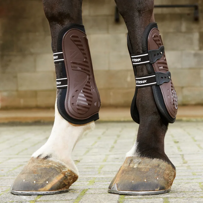 John Whitaker Bingley Tendon and Fetlock Boot Set - Brown