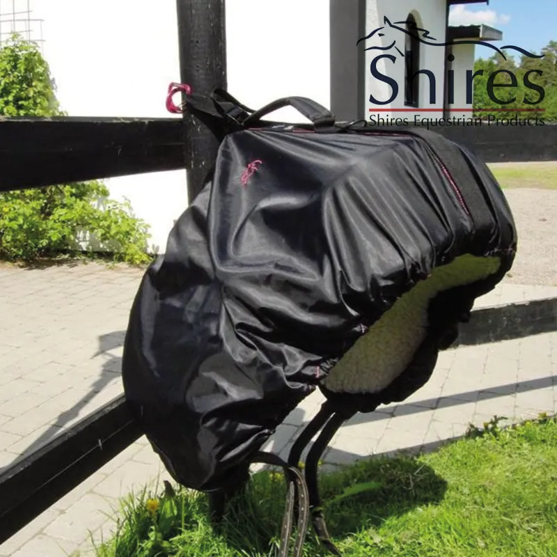 Hitch 3 in 1 Saddle Cover - Black and Pink