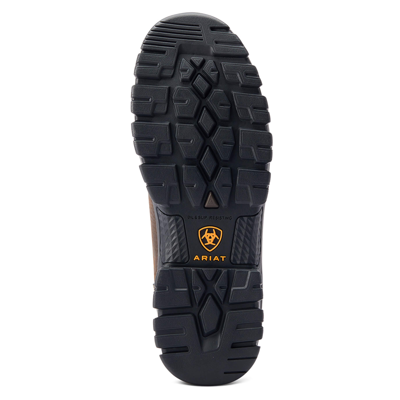 Ariat Men's Treadfast Chelsea Waterproof Steel Toe Work Boot - Brown-5