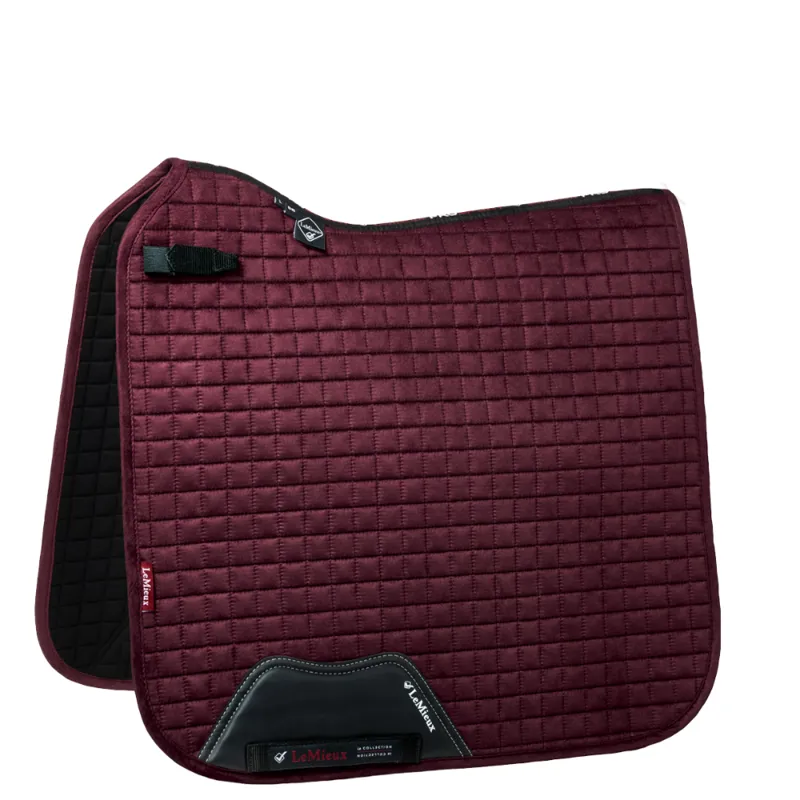 LeMieux Suede Dressage Square - Rioja
