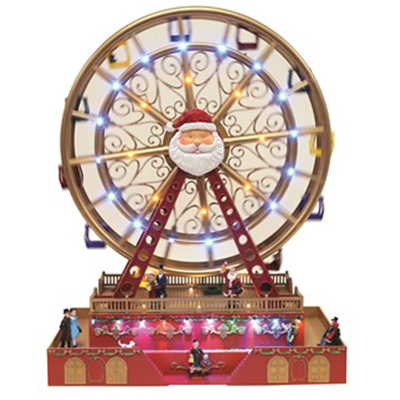 Straits LED Musical Santa Ferris Wheel 