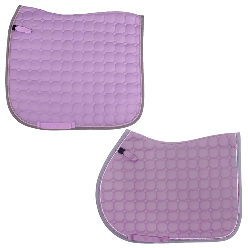 QHP Saddle Pad Florence - Lavender 