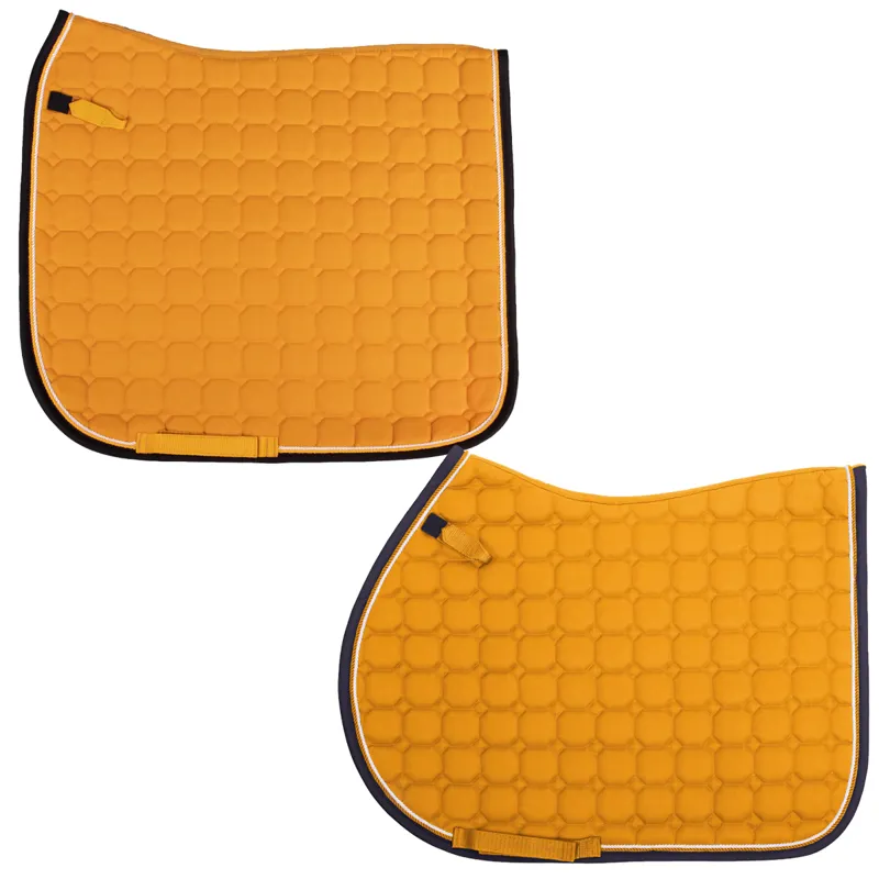 QHP Saddle Pad Florence - Yellow