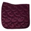 QHP Lily Dressage Saddlepad - Full - Burgundy