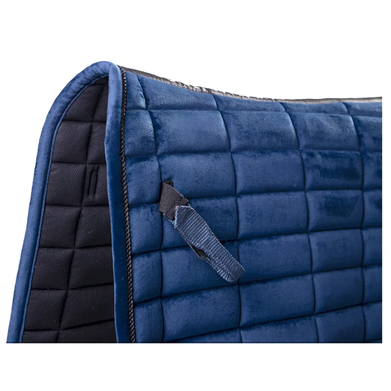 QHP Astana Crystal Saddlepad - Navy-3