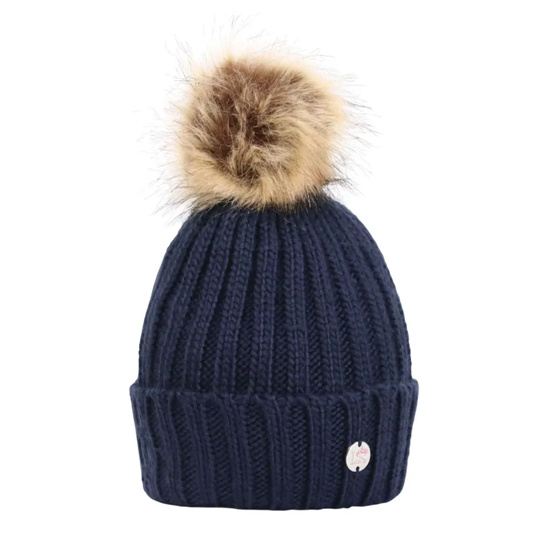 Little Rider Sheila Bobble Hat - Navy