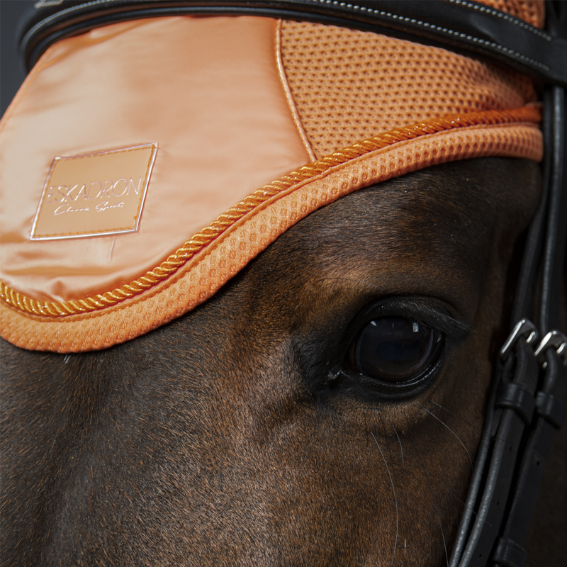 Eskadron Sport Dynair Mesh Fly Hood Classic Sports SS22 - Soft Peach-1