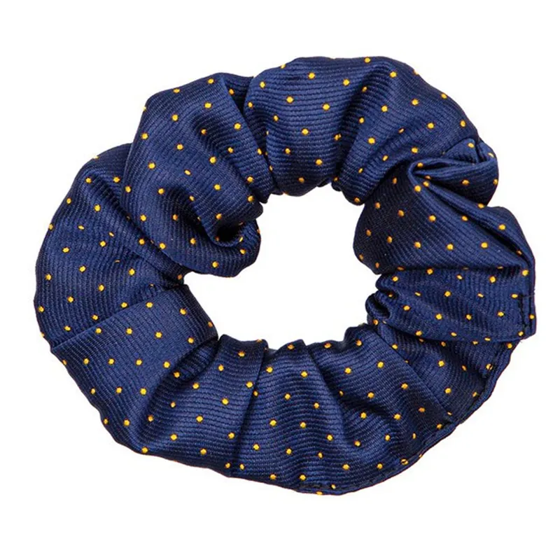 Supreme Products Show Scrunchie - Navy/Pink Diamonds