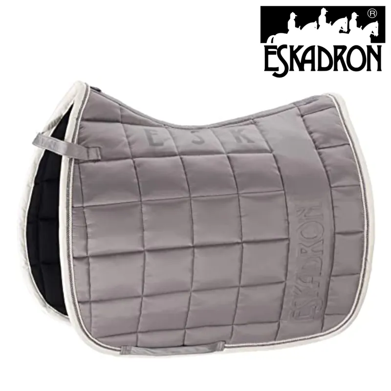 Eskadron Big Square Glossy Saddlecloth Classic Sports Ltd. AW18 - Silver Pearl
