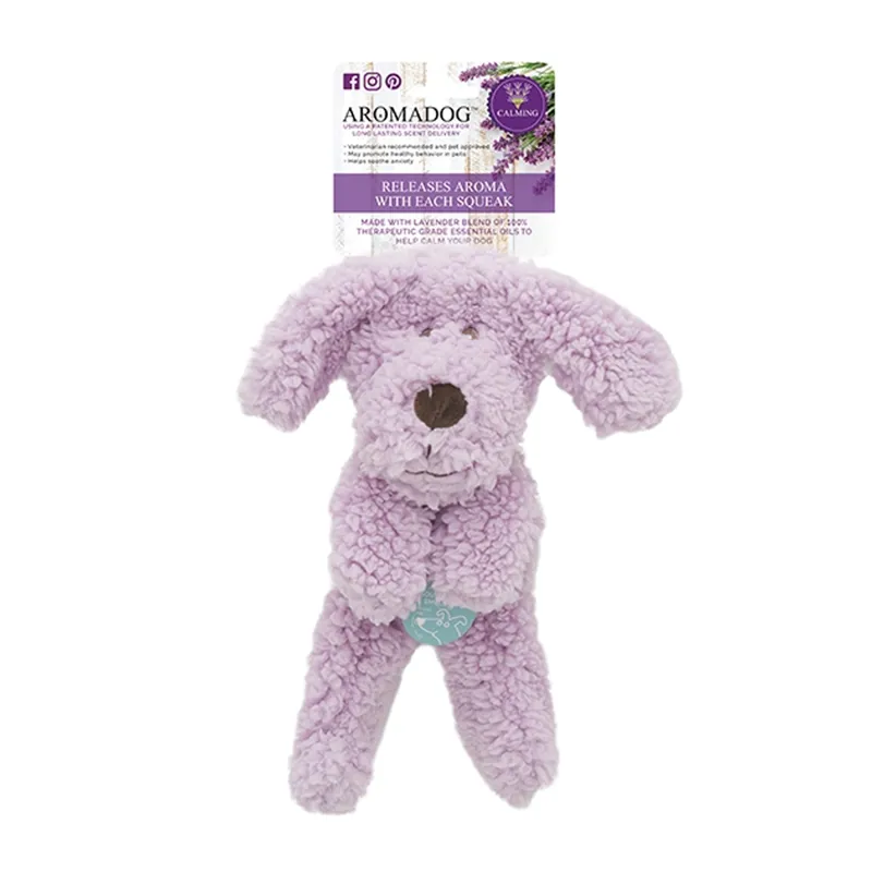 Rosewood Aromadog Calm Fleece Flattie Dog Toy