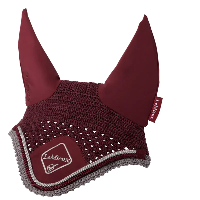 LeMieux Classic Lycra Fly Hood - Rioja
