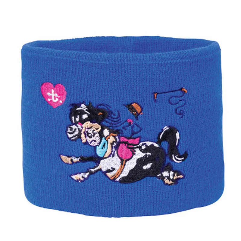 Hy Equestrian Thelwell Collection Race Snood - Cobalt Blue 
