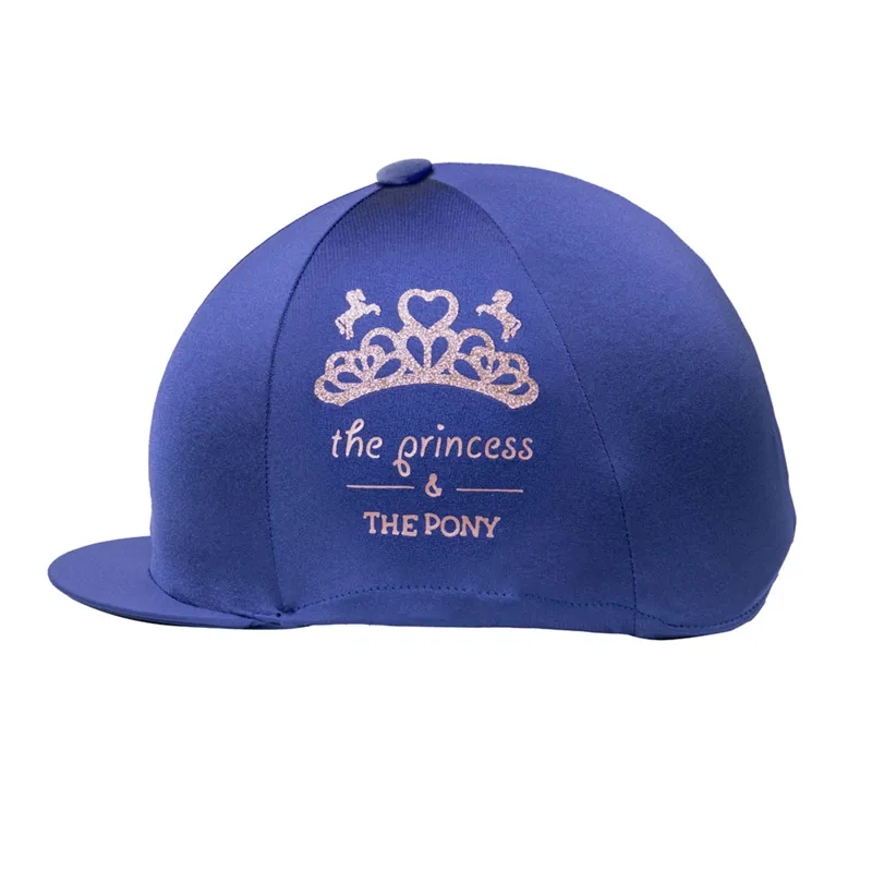Little Rider The Princess And The Pony Hat Cover - Navy/Peach