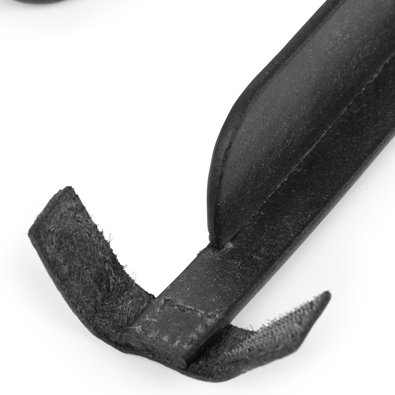 Shires Velociti GARA Leather Blinkers - Black-1