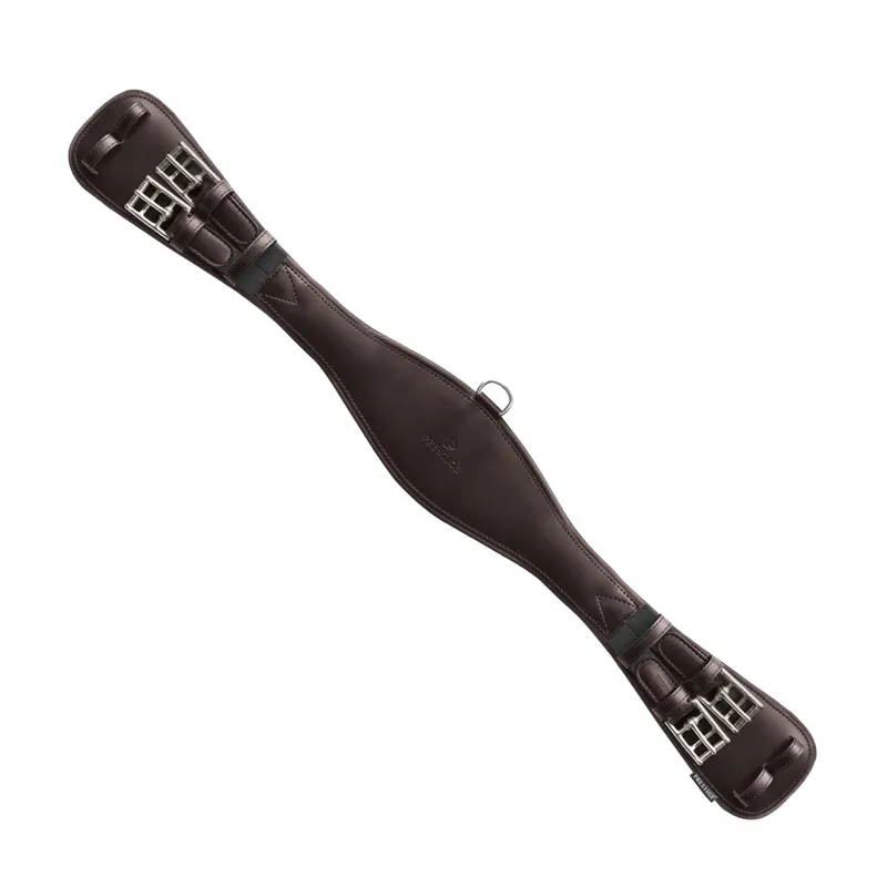 Prestige Dressage Girth with Elastics - Brown