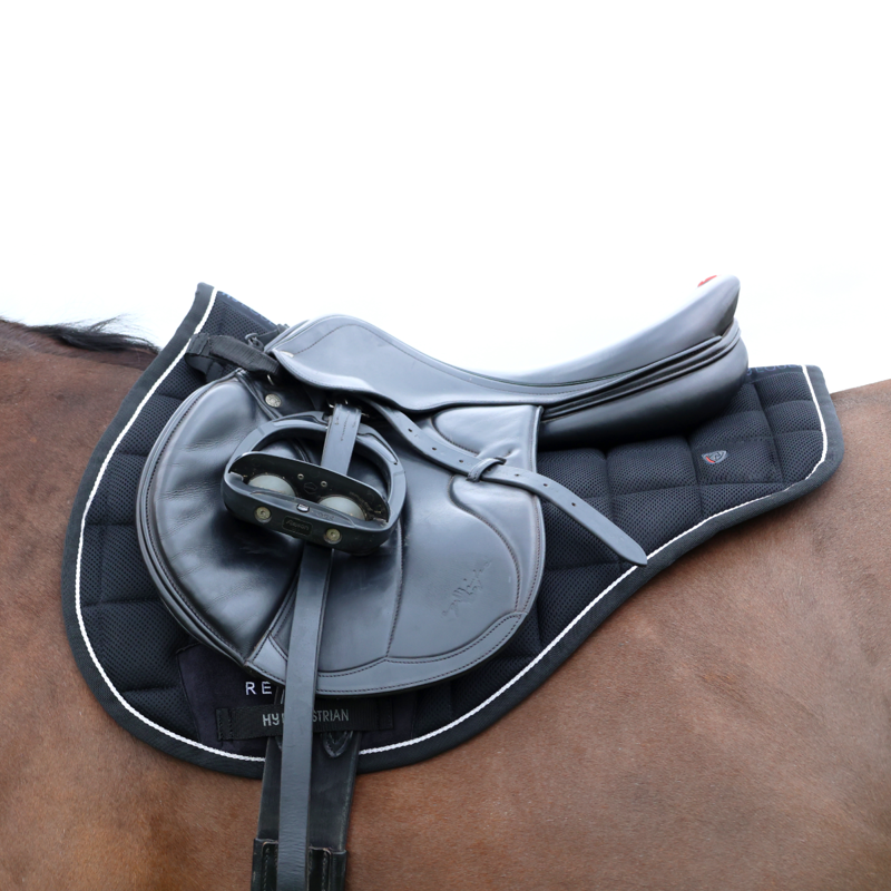 Hy Equestrian Pro Reaction 3D Mesh Saddlepad - Black-1