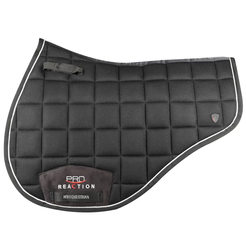 Hy Equestrian Pro Reaction 3D Mesh Saddlepad - Black