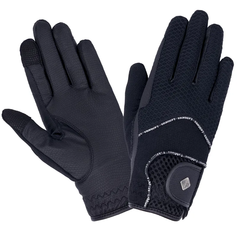 LeMieux Pro Touch 3D Mesh Riding Glove - Navy