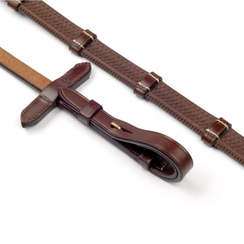 John Whitaker Eastwood Raised Flash Bridle With Comfort Headpiece - Light Havana-1