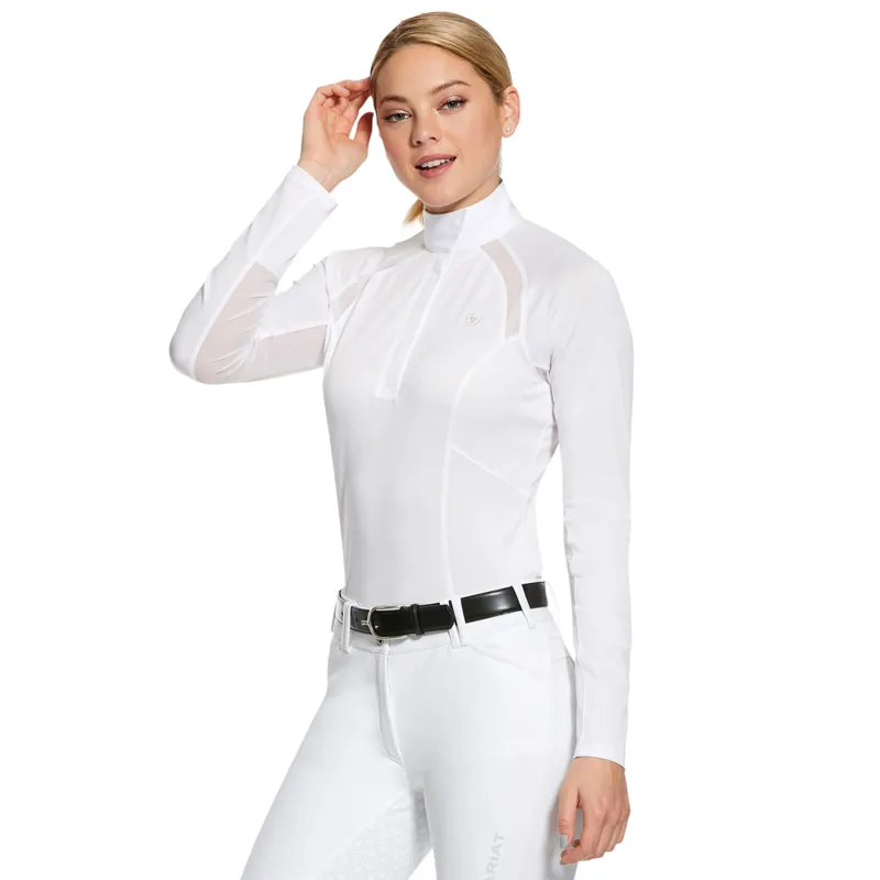 Ariat Women's Sunstopper 2.0 Show Shirt - White