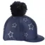 Diamante Star Hat Cover - Navy